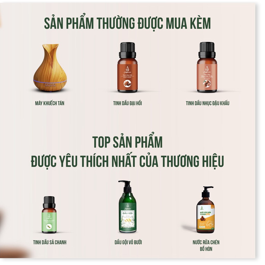 [HCM]Tinh dầu quế thơm 10ml JULYHOUSE