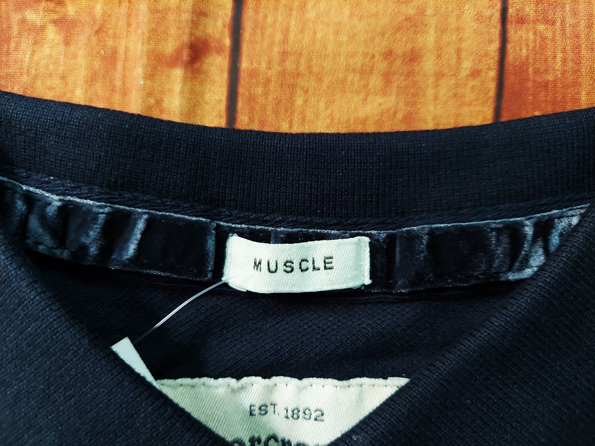 Áo thun Polo Abercrombie Black & Navy