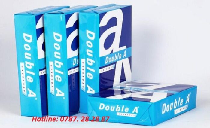 Giấy Double A4 70gsm - Giấy văn phòng - Giấy photocopy - Văn Phòng Phẩm Làn Gió Mới