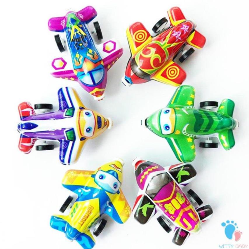 Máy Bay Đồ Chơi Mini Kéo Lùi Cho Bé, Đồ chơi máy bay dây cót mini hàng đẹp