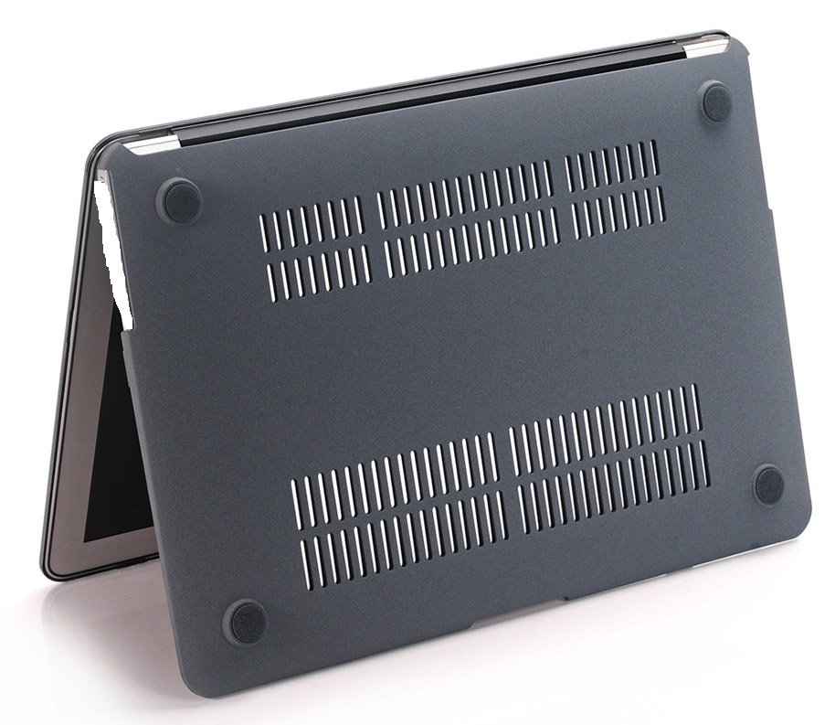 Case ,Ốp Macbook Màu Xám Đủ Dòng (Tặng Kèm Nút Chống Bụi )