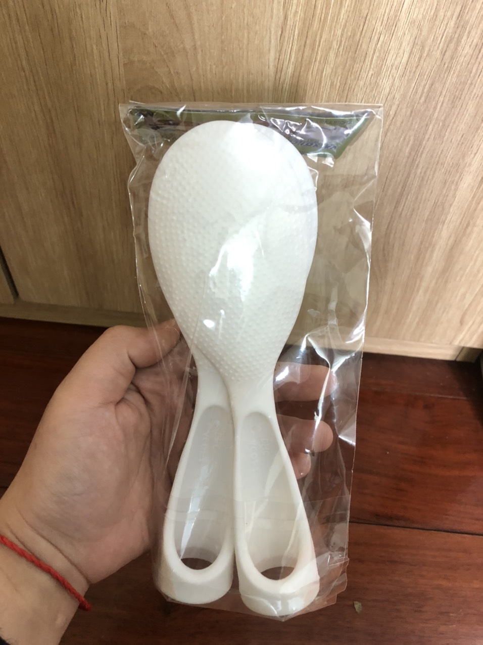 Set 2 muôi xới cơm Vá xới cơm mặt cười chống dính cao cấp