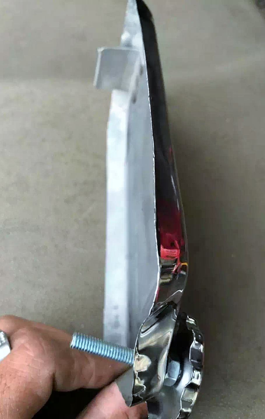 NẮP CỐP INOX CHO XE HONDA 67 ( tặng ốc cốp inox )