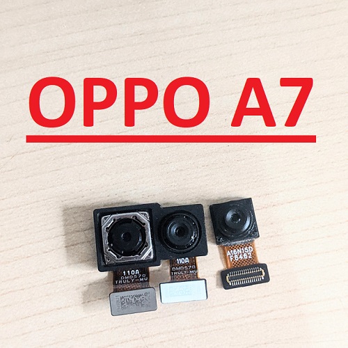 Casing replacement parts for Oppo A7 front rear camera