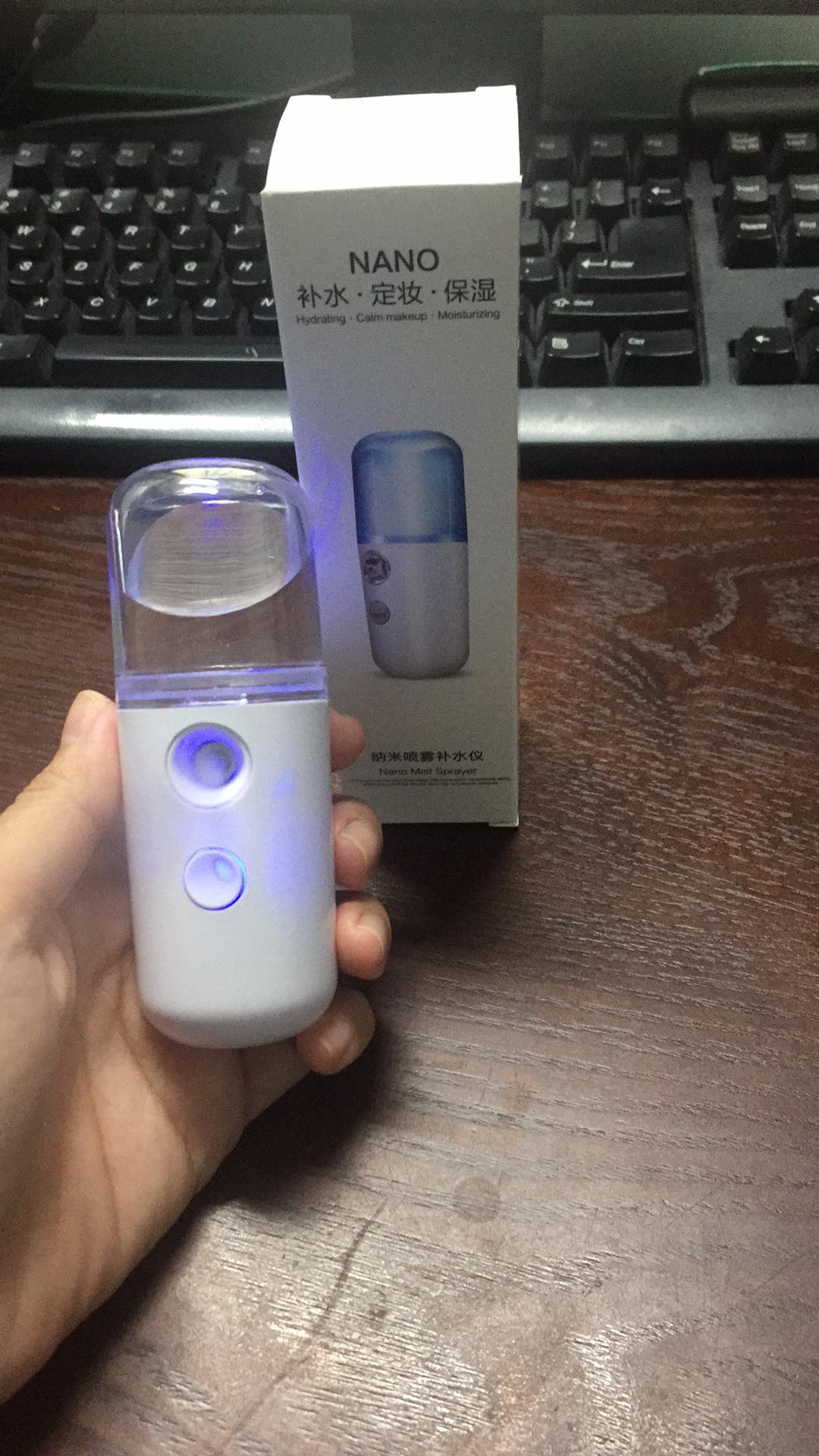 [HCM]Máy Phun Sương Xịt Khoáng Nano Mini Cầm Tay