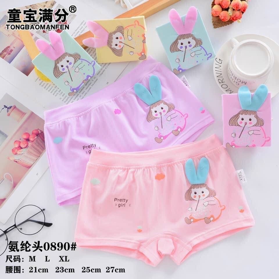 BÁN SỈ SET 5 QUẦN CHIP CHO BÉ GÁI