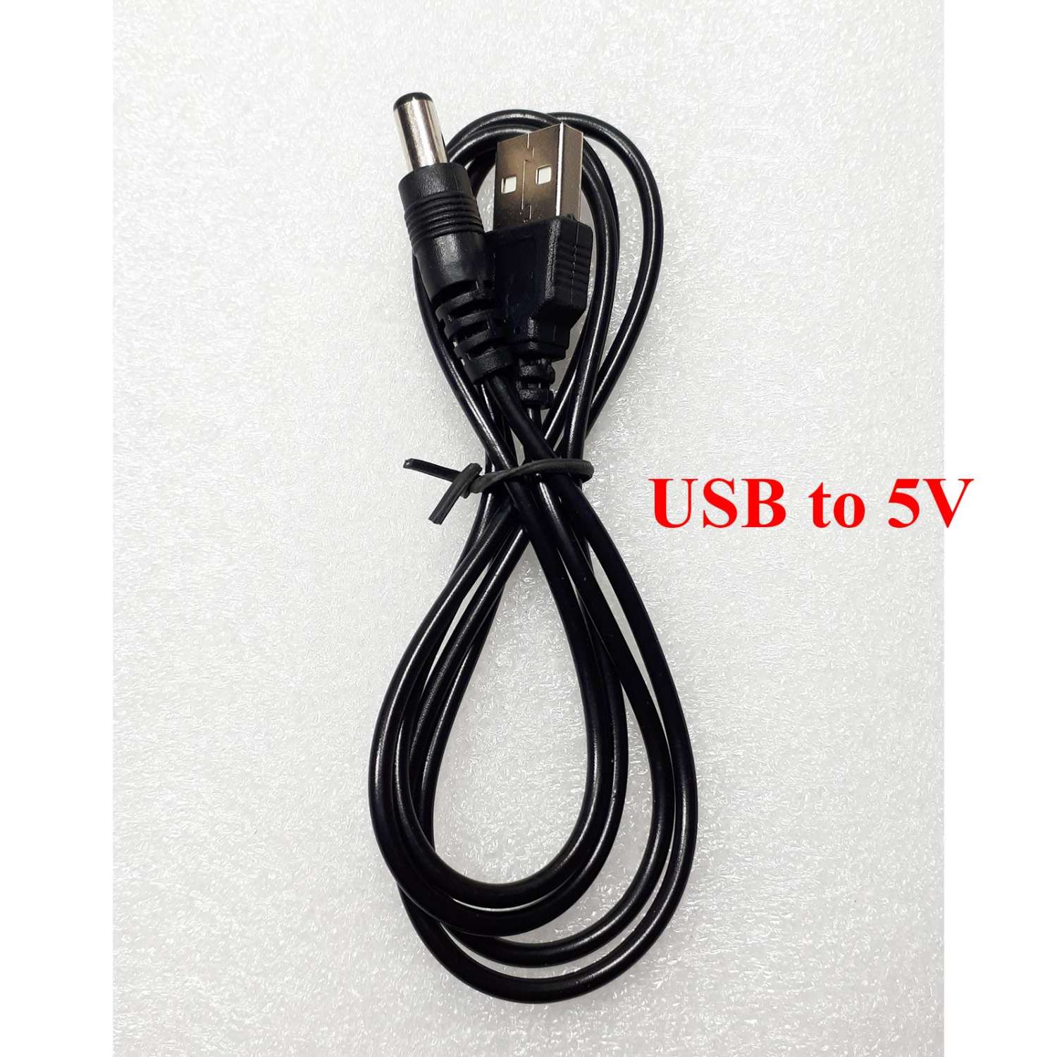 Cáp Chuyển USB ra 5V cổng tròn - Jack DC 5.5*2.1mm