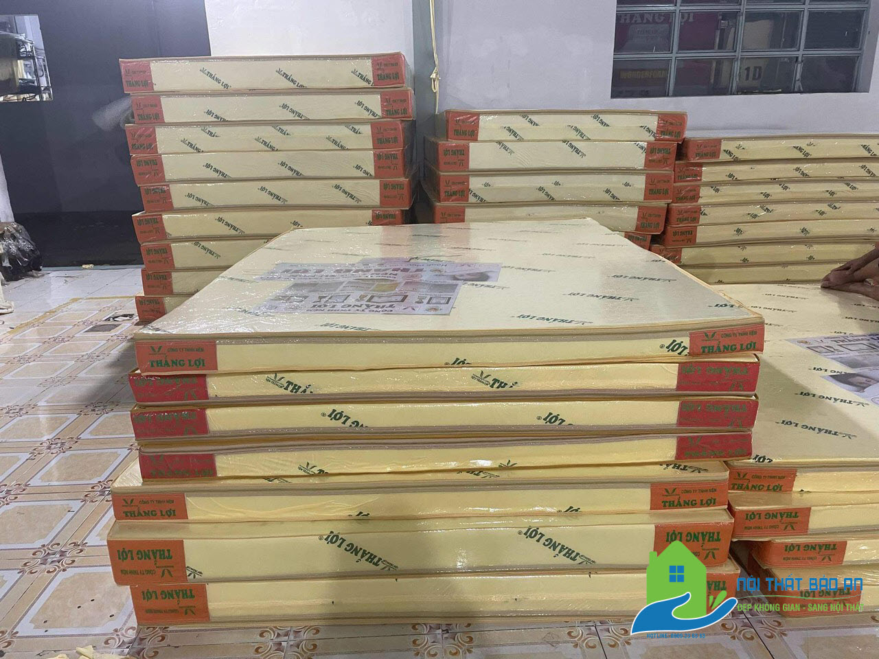 Nệm cao su non Thắng Lợi 140x200x10cm