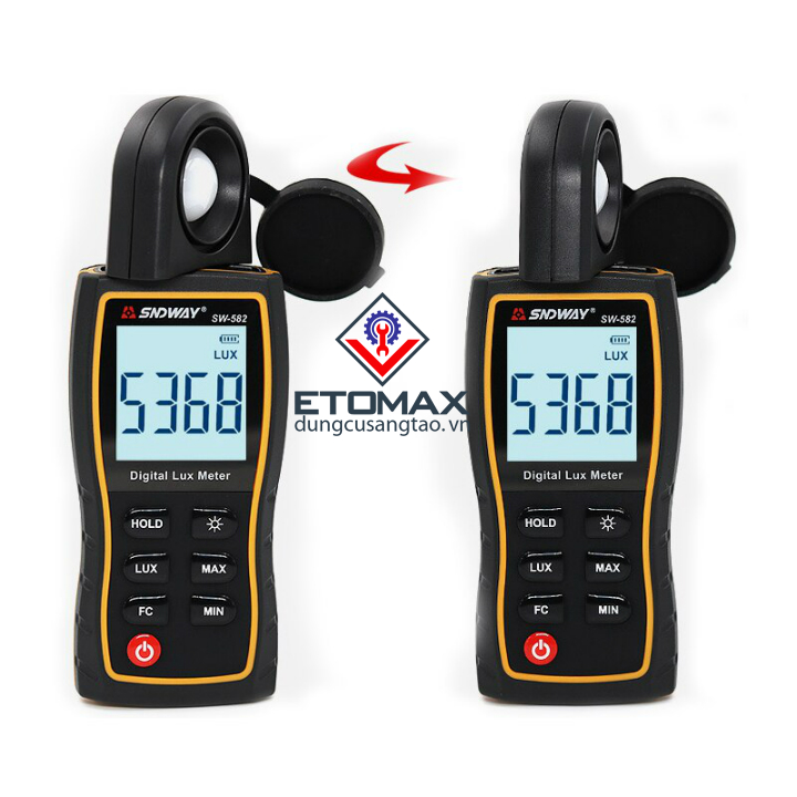 Máy Đo Cường Độ Ánh Sáng kĩ thuật số SNDWAY 582