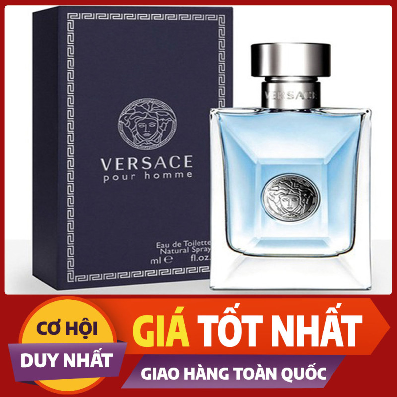 Nước Hoa Versace Pour Homme EDT Cho Nam, 100ml ( hương thơm nam tính, kiểu dáng sang trọng )