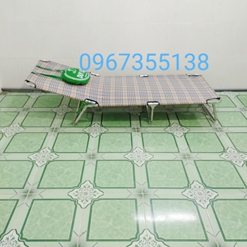 Giường Xếp Duy Lợi Inox Cỡ Đại