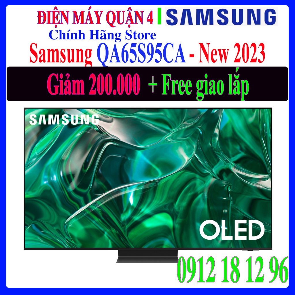 Smart tivi oled samsung 4k 65 inch qa65s95ca / qa65s95c / 65s95c - hàng chính hãng