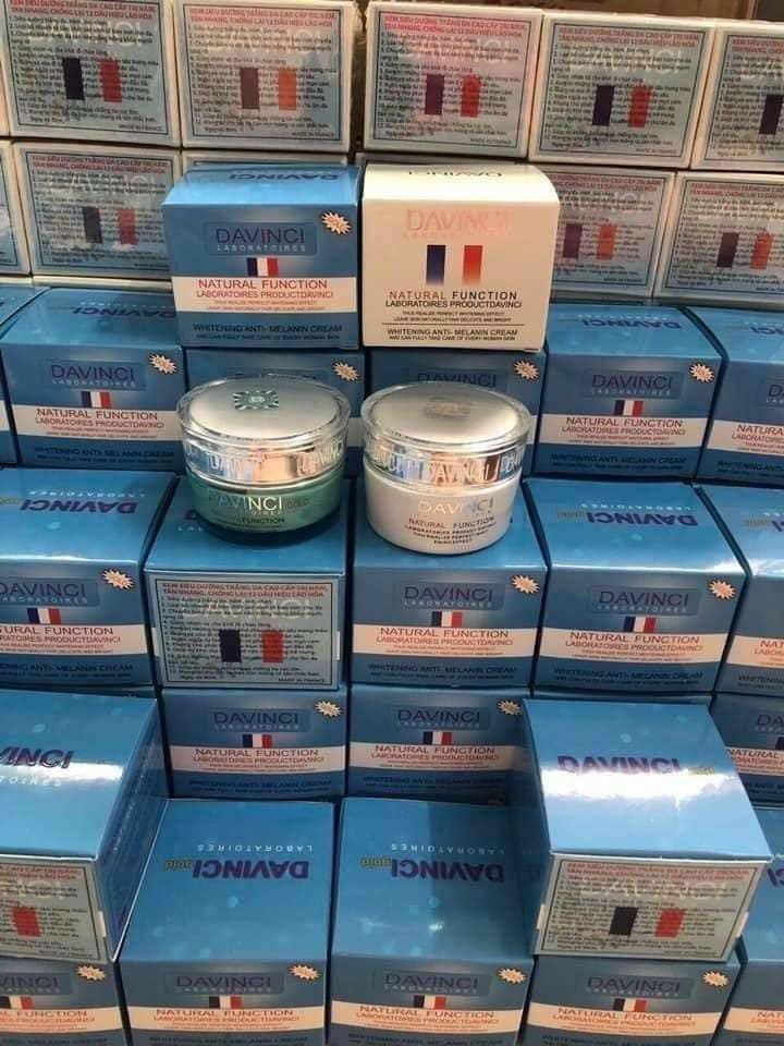 KEM DƯỠNG TRẮNG DA MỜ NAM DAVINCI 30gr