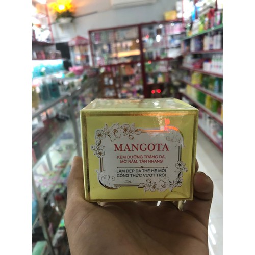 Kem dưỡng trắng da Mangota 18g