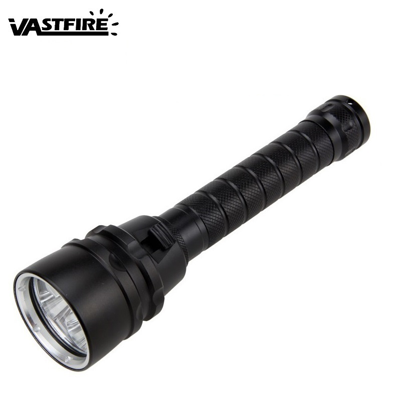 Vastfire Đèn pin lặn UV 100m dưới nước Đèn pin lặn 395nm đèn pin 18650 LED chống nước bằng nhôm