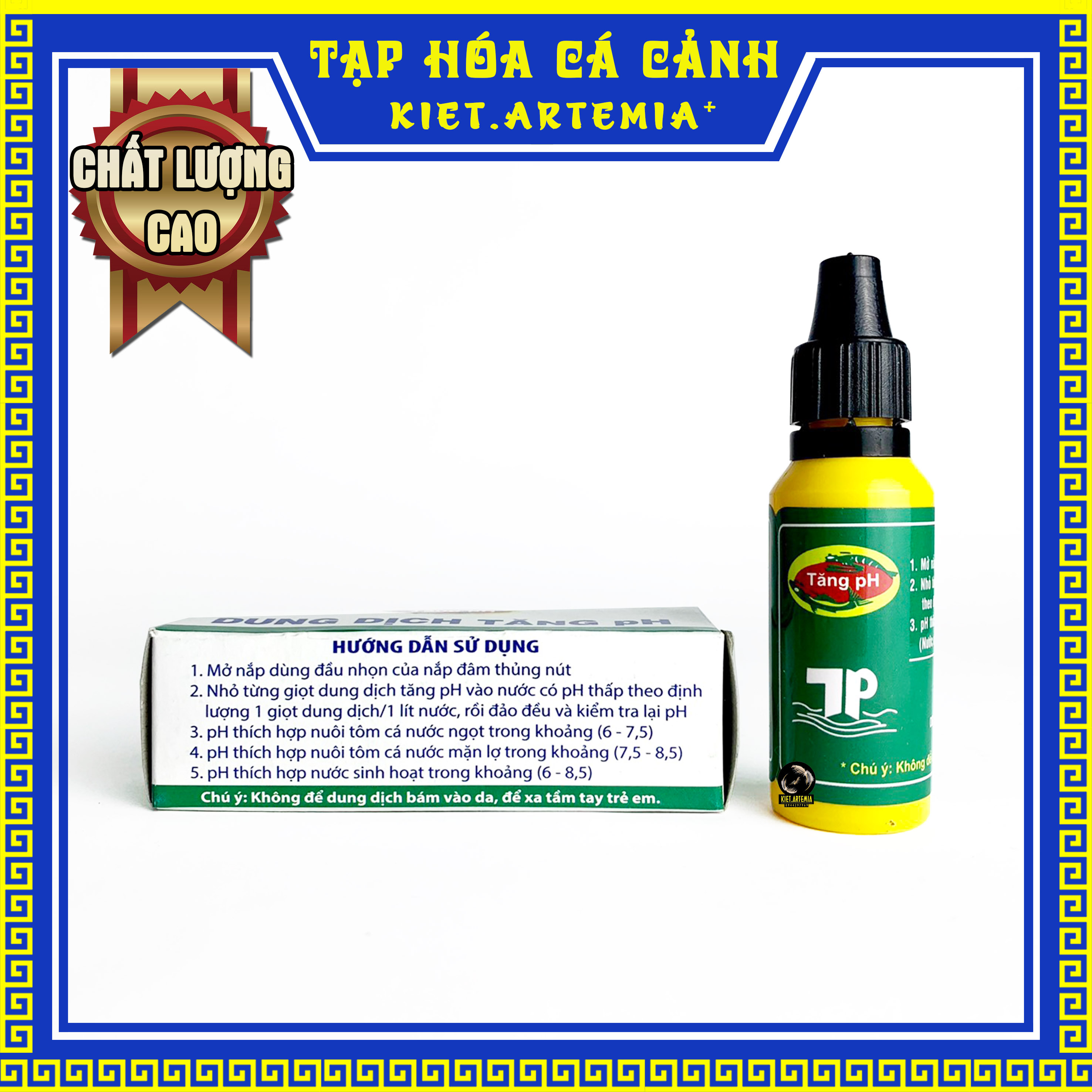 Dung dịch tăng giảm ph,koika,tăng ph, giảm ph cho hồ cá