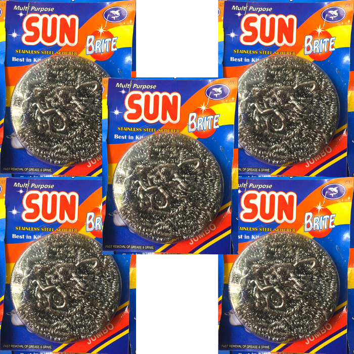 [HCM]Combo 5 Miếng cước inox chà nồi siêu sạch SUN