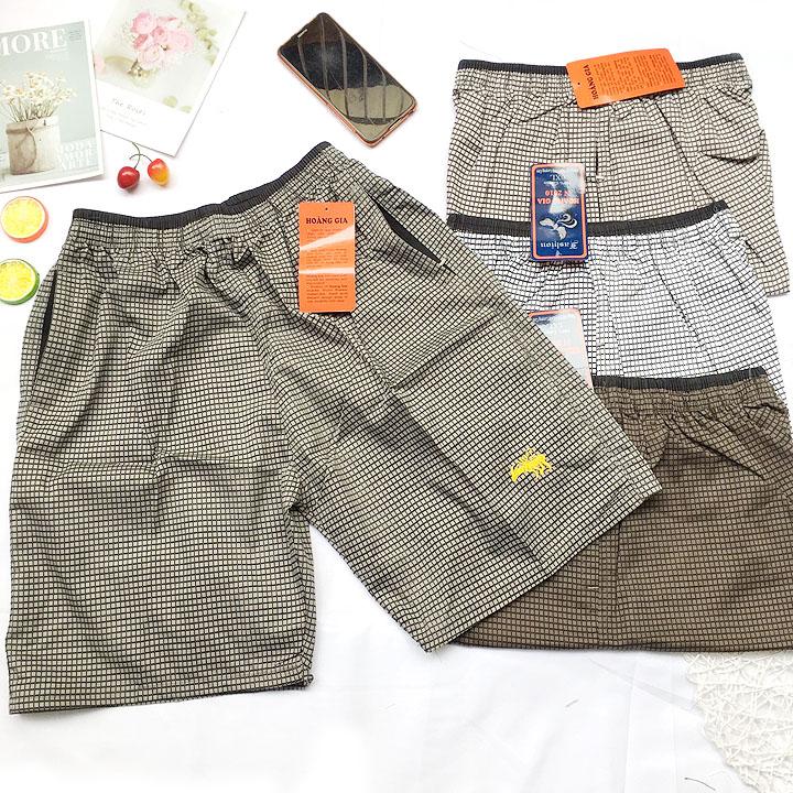 Naidep nice soft Kate checkered men's shorts 50kg to 80kg-multi pattern Caro shorts