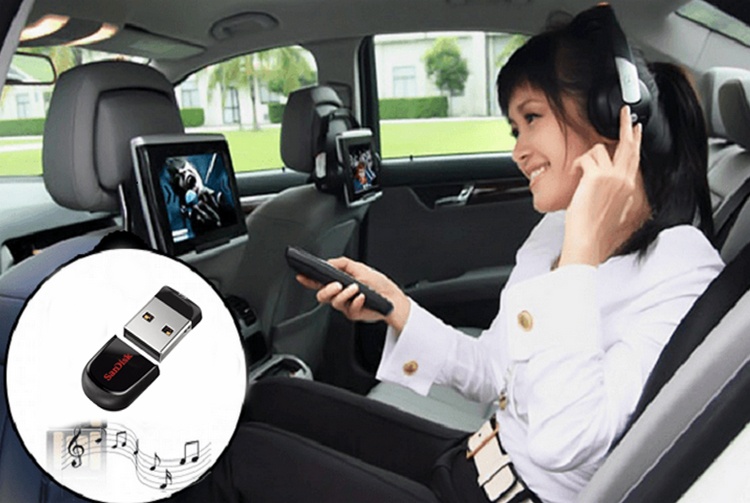 USB Nghe nhạc chuẩn Ô tô  Nhạc Tiếng