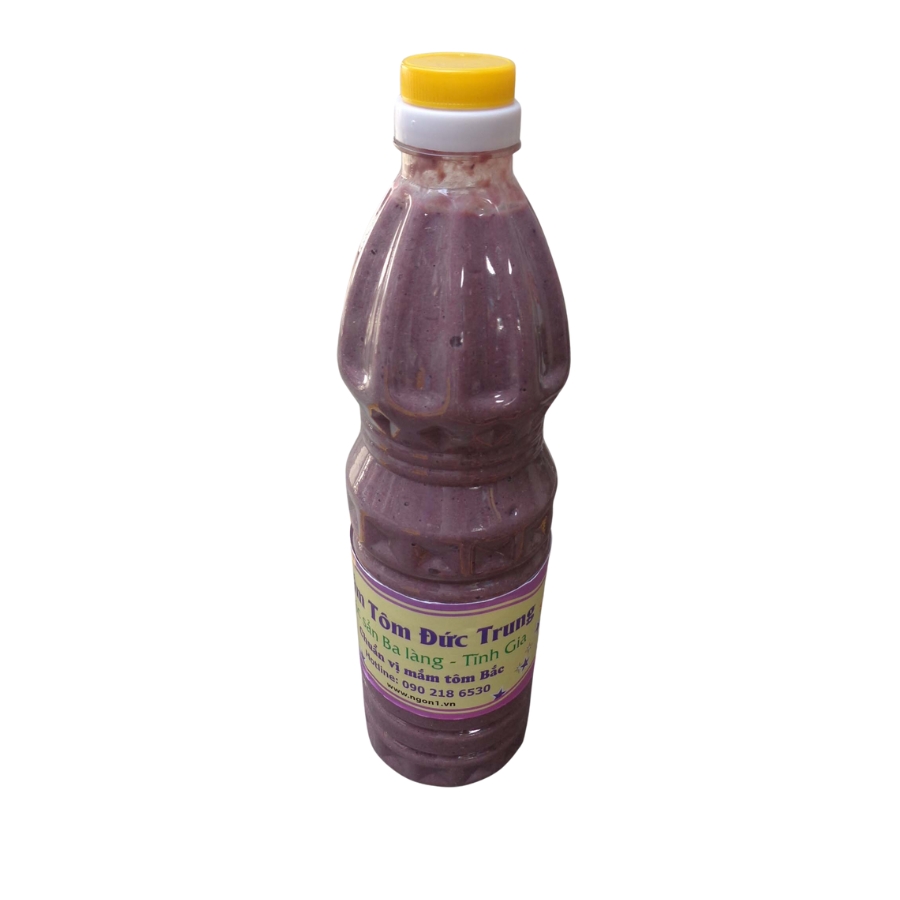 Mắm tôm Ba Làng Thanh Hóa loại đặc biệt NGON1 (chai 1l chuyên dùng nhà hàng)