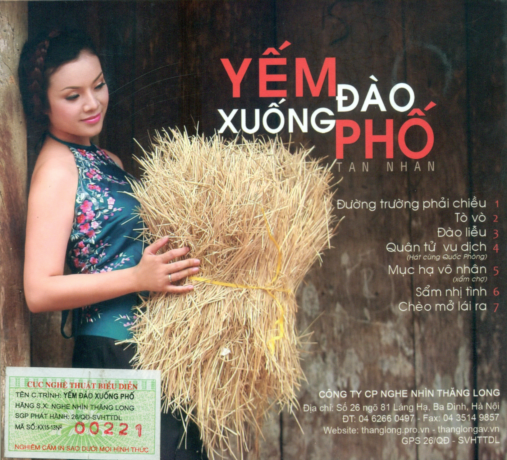 bộ 4 đĩa cd nhạc tân nhàn 2