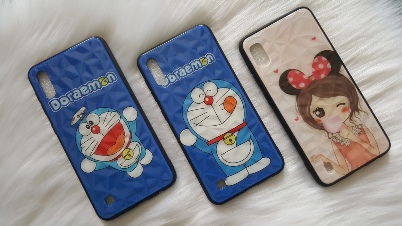 Ốp lưng 3D kim cương Doraemon Samsung Galaxy A10