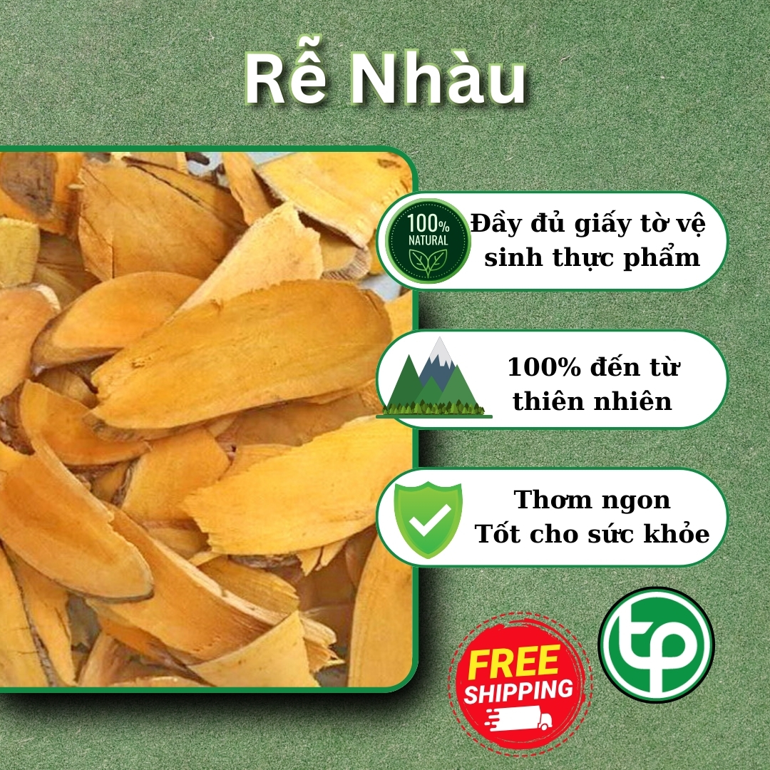 Rễ nhàu khô 500g - tấn phát