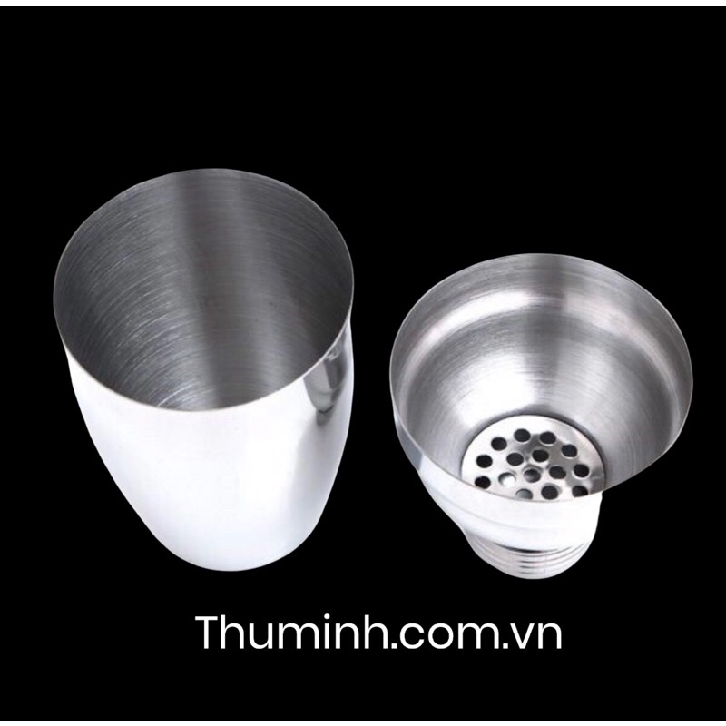 Bình Lắc Shaker Pha Chế  Inox (350ml-550ml-750ml)