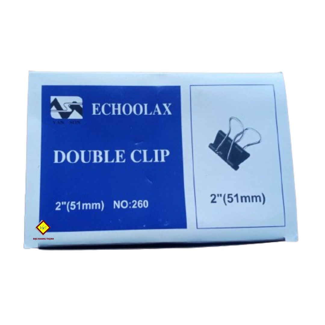 Kẹp giấy slecho 15mm 19mm 25mm 32mm 41mm 51mm kẹp bướm gim giấy