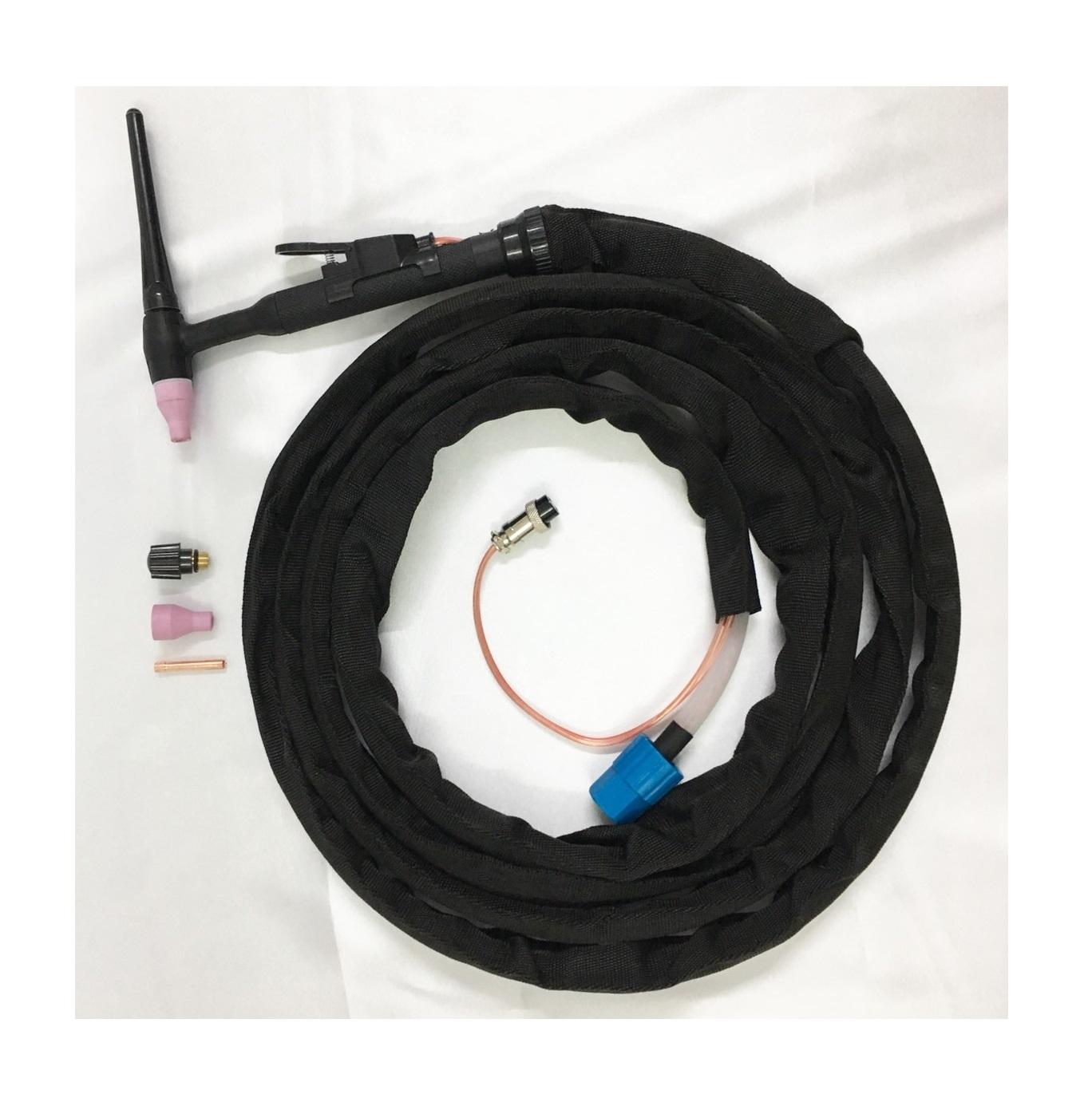 Mỏ hàn tig qq150 -8m chống cháy chịu nhiệt tay xoay vặn các góc