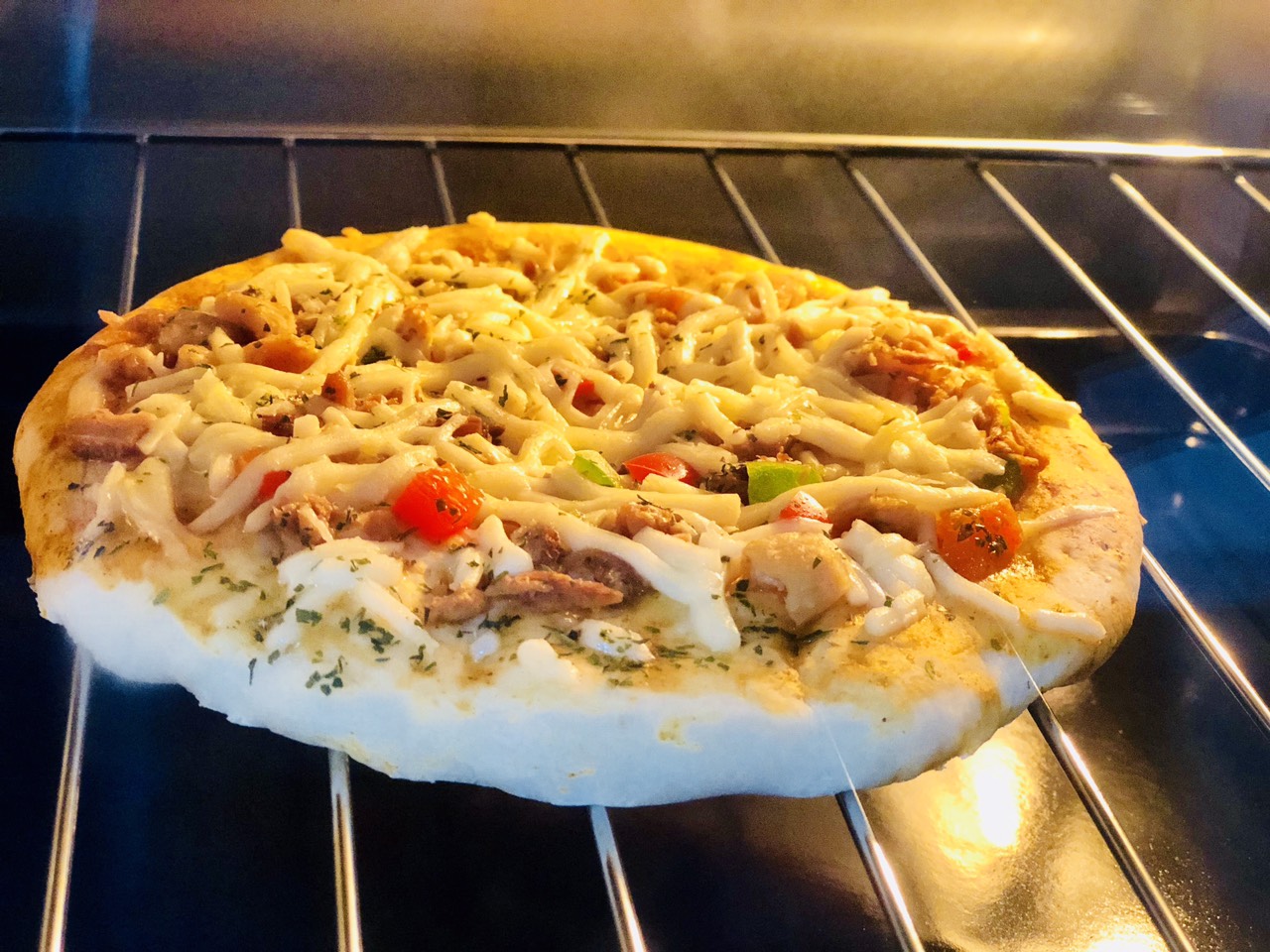 Pizza Thịt Bò và Bắp HETORI 135g - Size 15cm