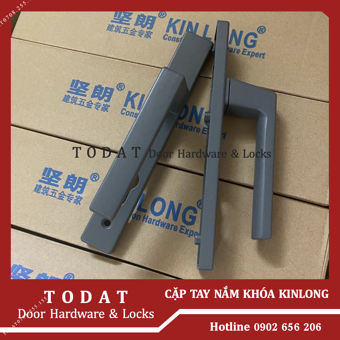 Cặp tay nắm khóa kinlong cửa nhôm xingfa