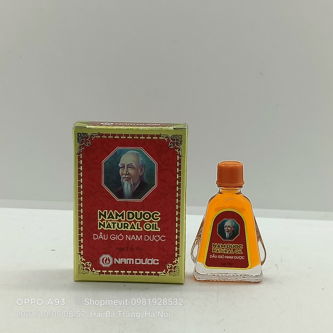 Dầu gió nam dược lọ 7ml