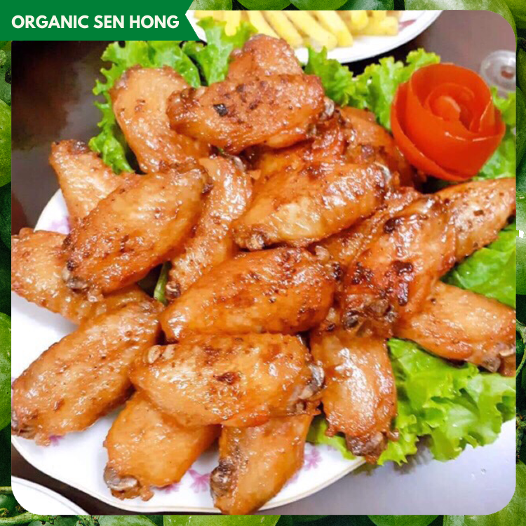Cánh gà khúc giữa đông lạnh 1kg