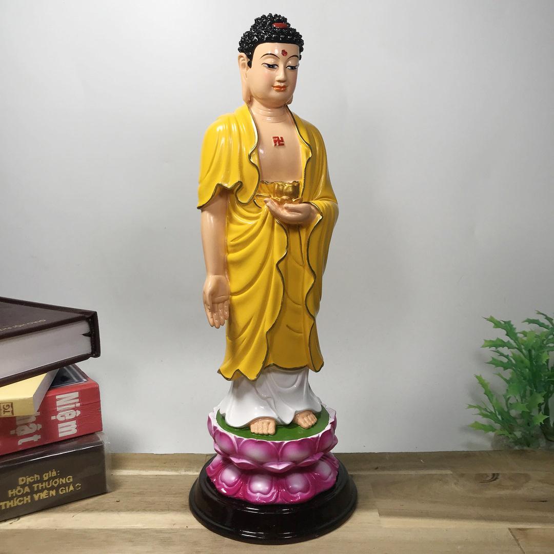 Tượng Đức Phật A Di Đà đứng cao 26cm-Nhiều mẫu