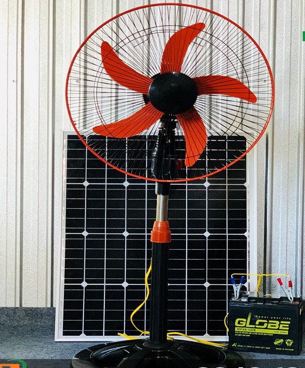 COMBO HAI CÂY QUẠT ĐỨNG 12V