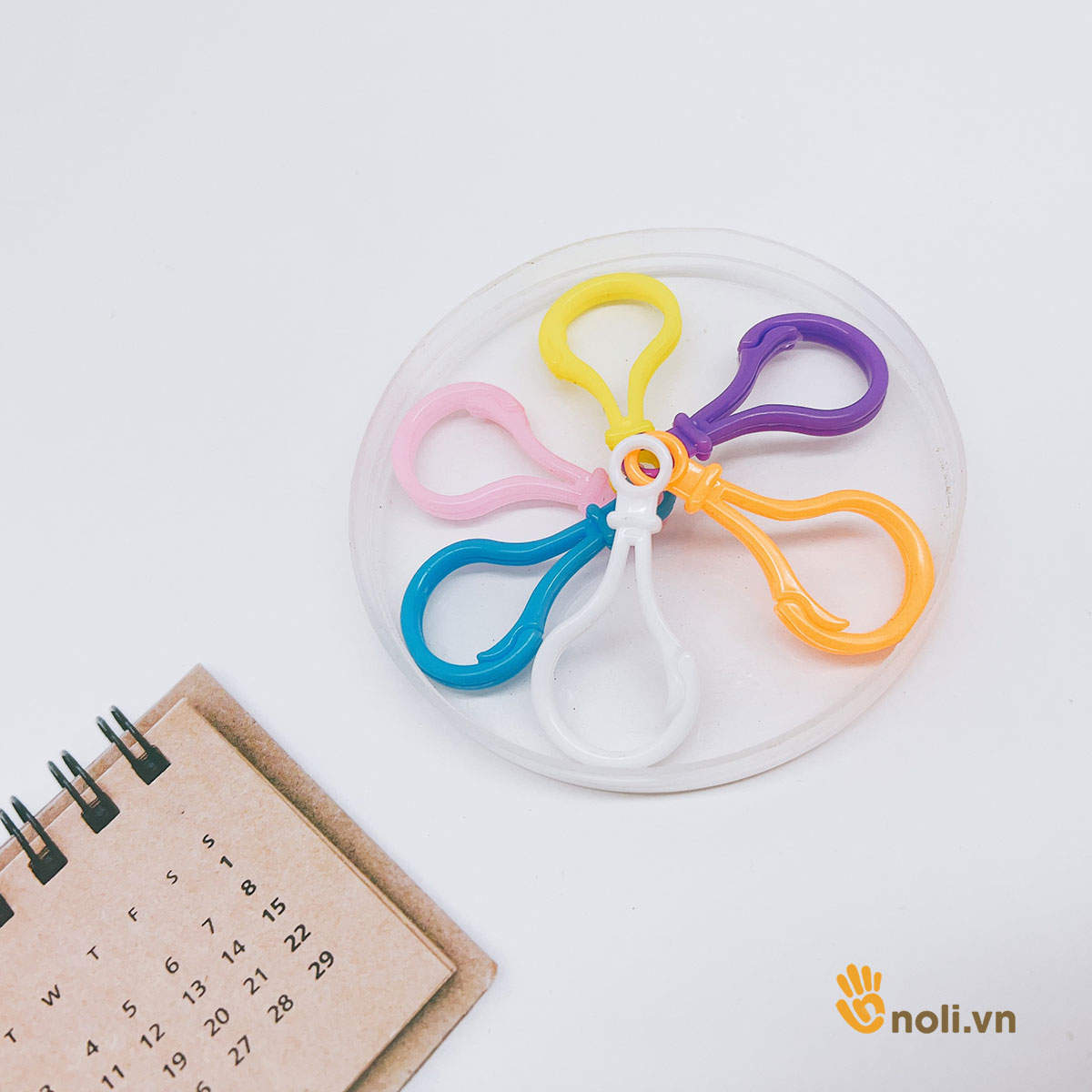 Gói móc khóa nhựa treo thú bông