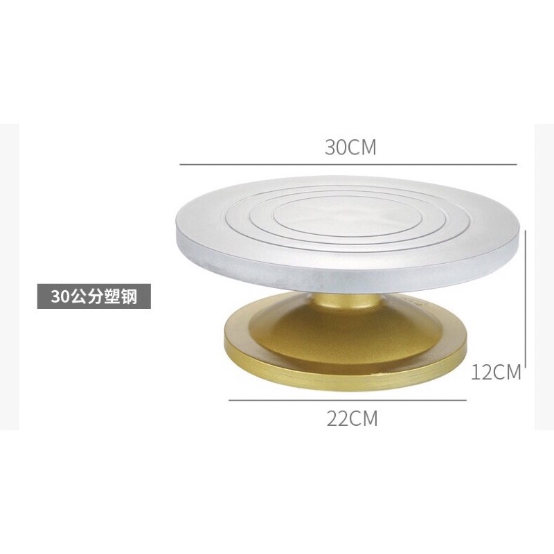 Bàn xoay giả gang 30cm