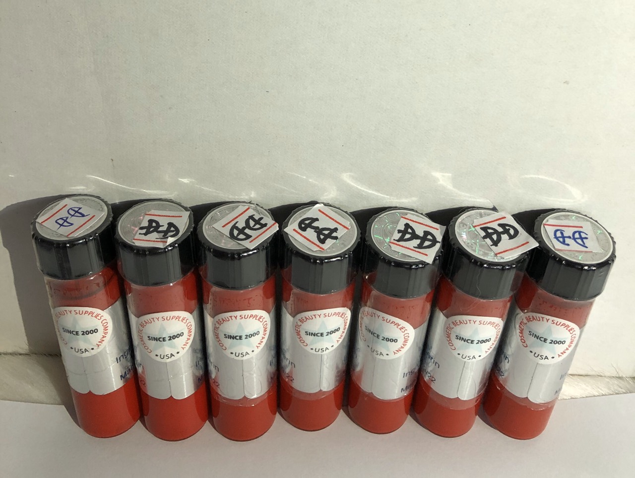[HCM]Mực xăm Liner tem Bạc, Vàng Mỹ 10ml siêu đậm