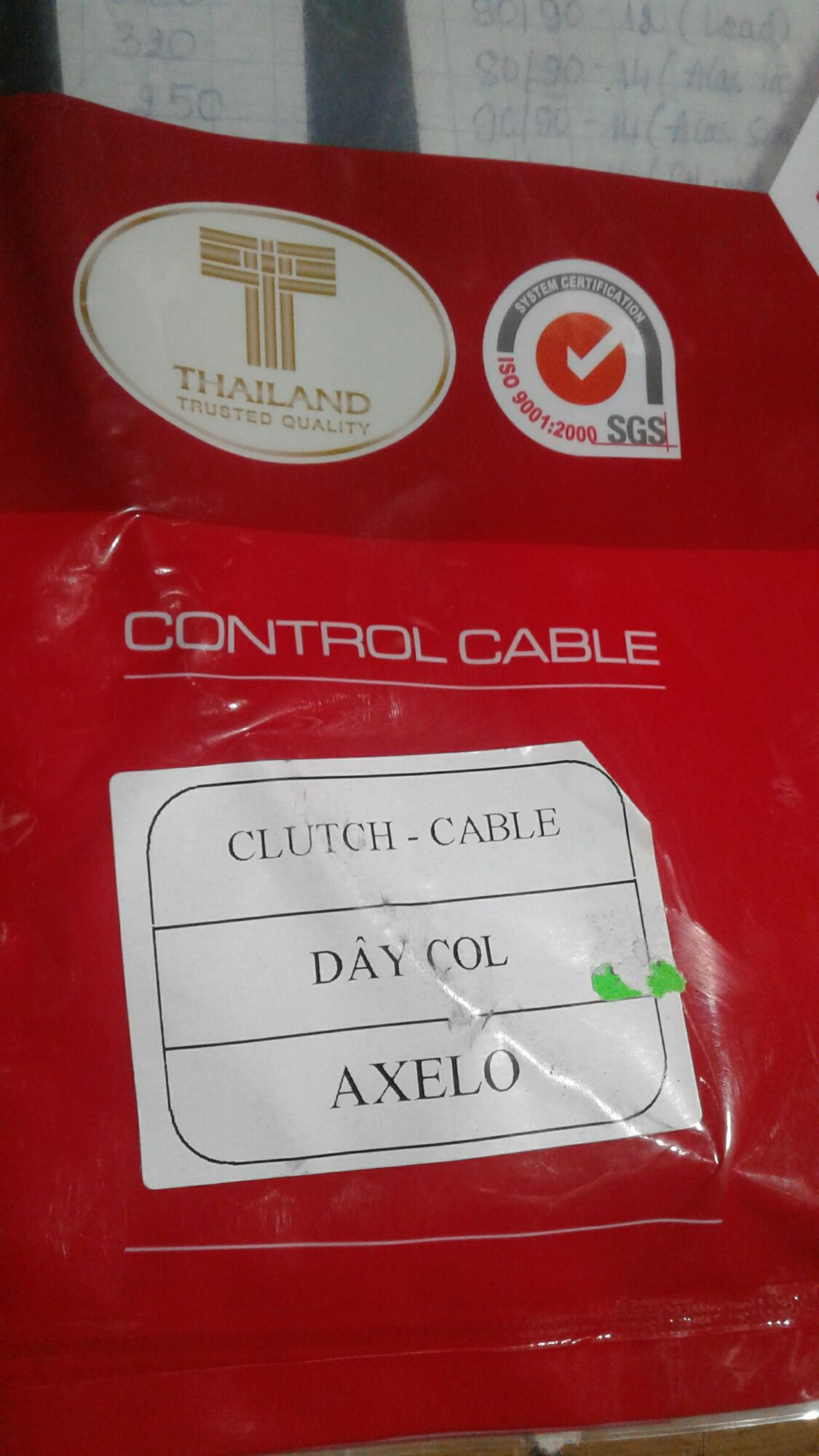 Dây col (dây apaja) xe SU AXELO hiệu Hodavi Thailan