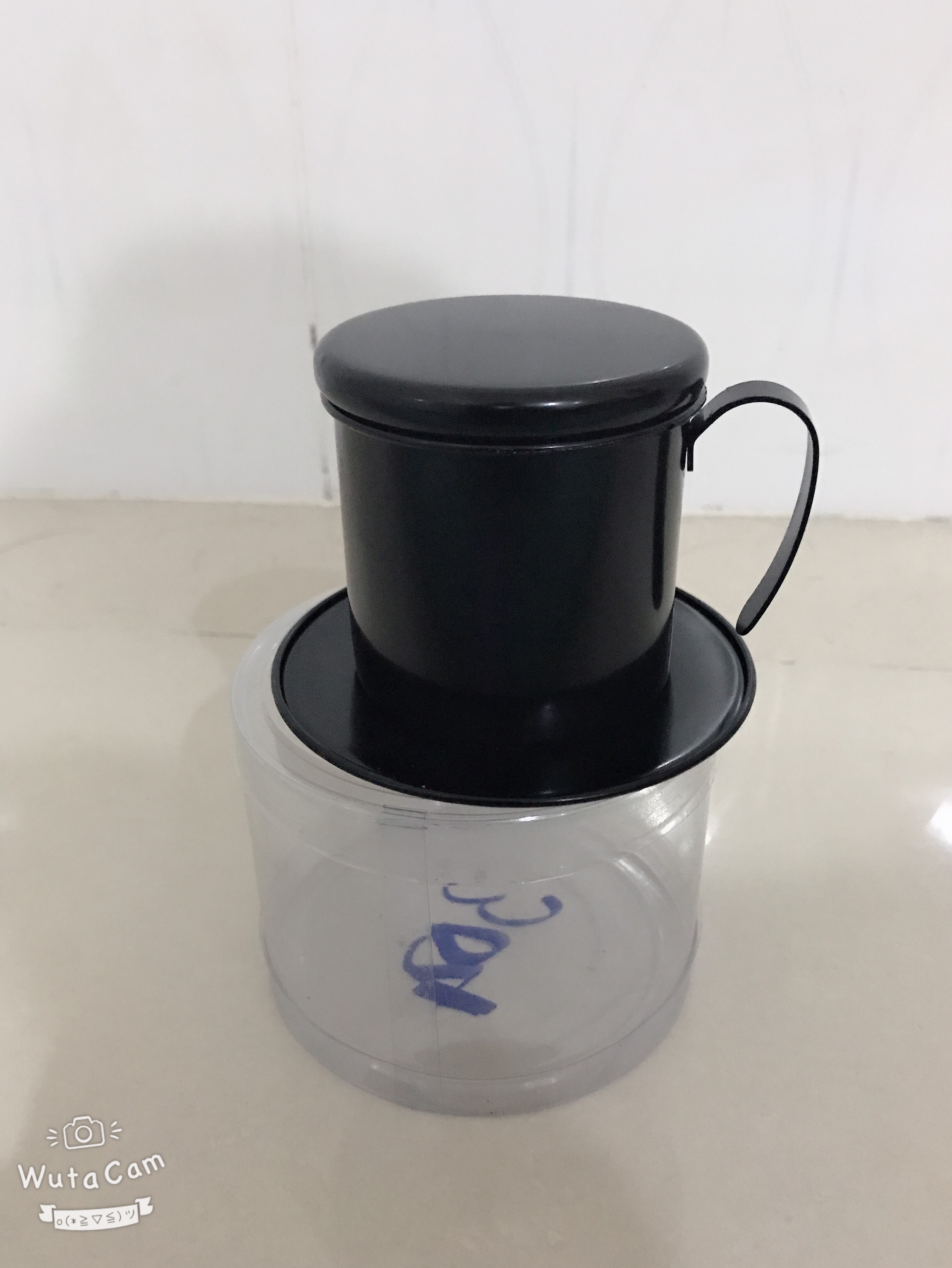 [HCM]Phin Cà Phê Inox 304 Mạ Đen Đáy Liền