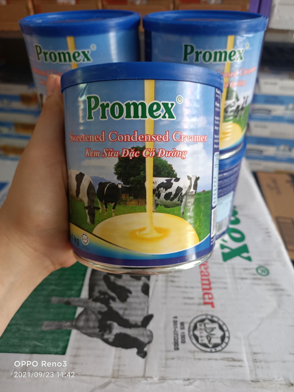 Sữa đặc Malaysia hộp 1 kg