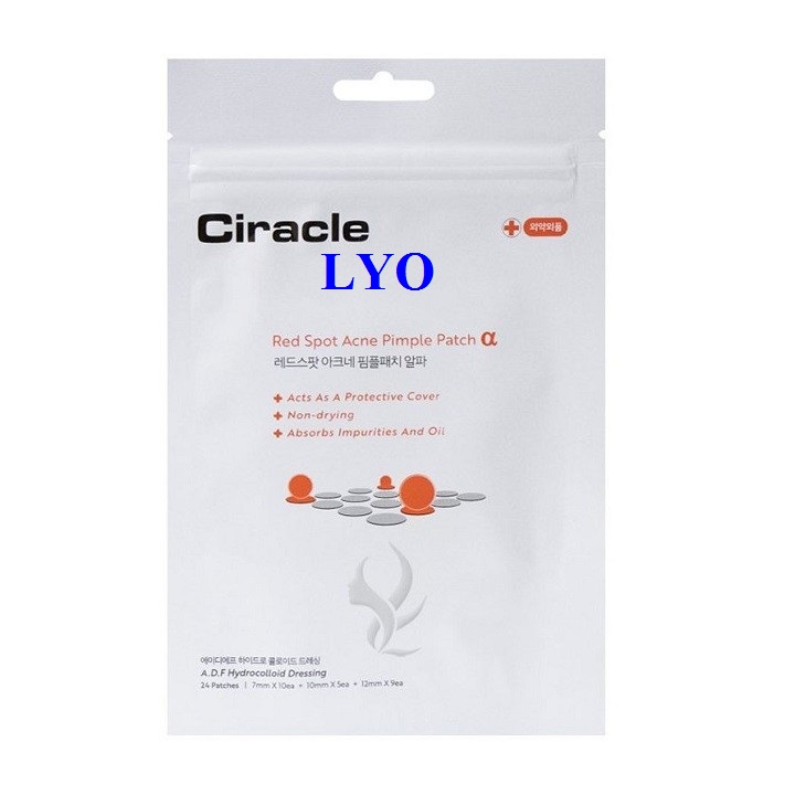 Miếng dán mụn Ciracle Red Spot Acne Pimple Path 24 Miếng
