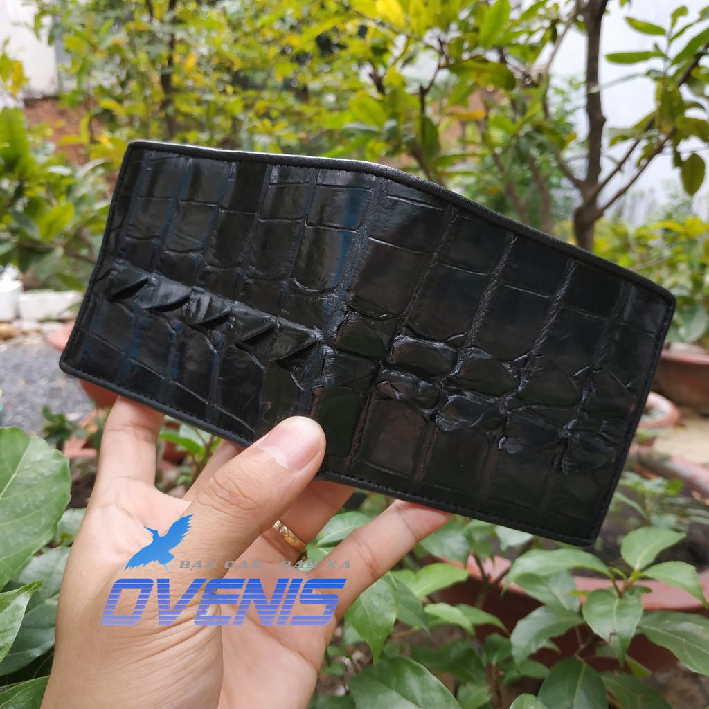 [FREE SHIP] BÓP NAM VÂY ĐUÔI CÁ SẤU LỚN RẤT ĐẸP