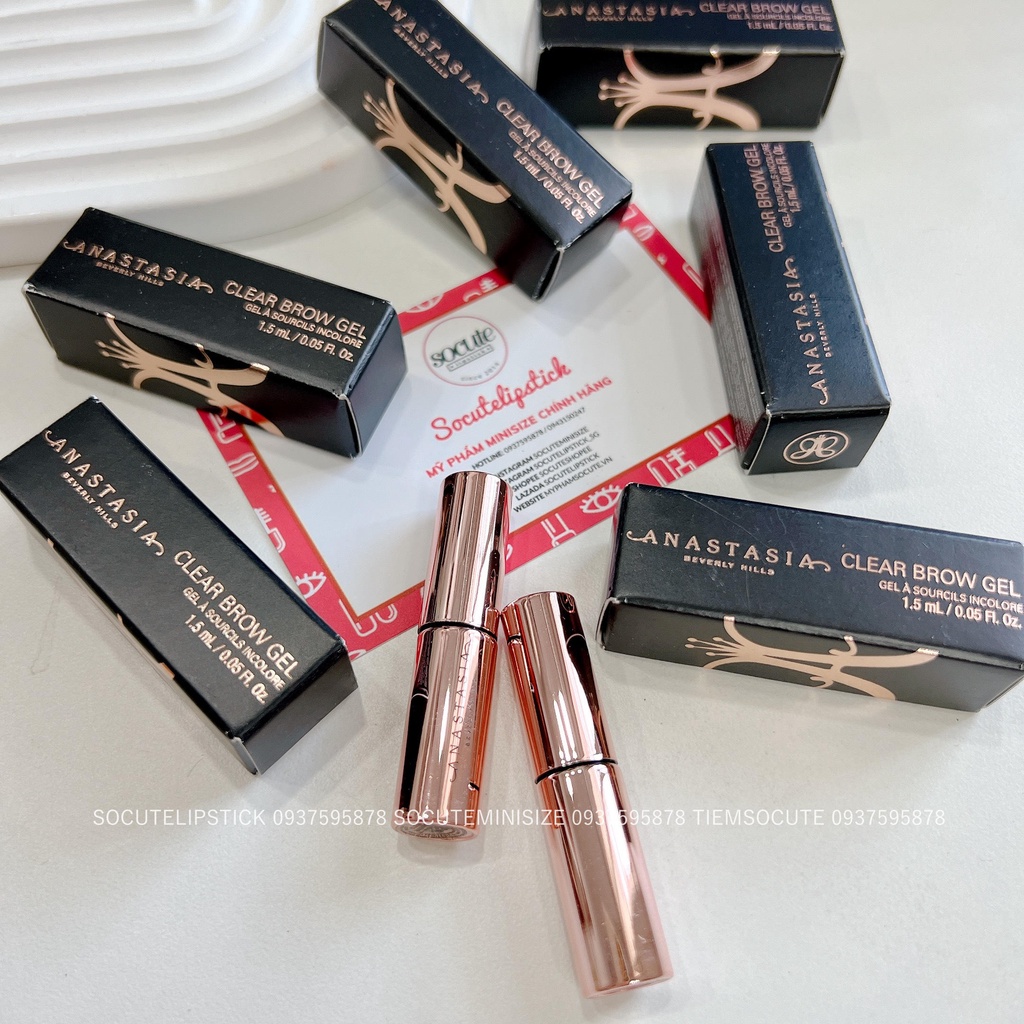 Mascara gel định hình chân mày anastasia beverly hills clear brow gel