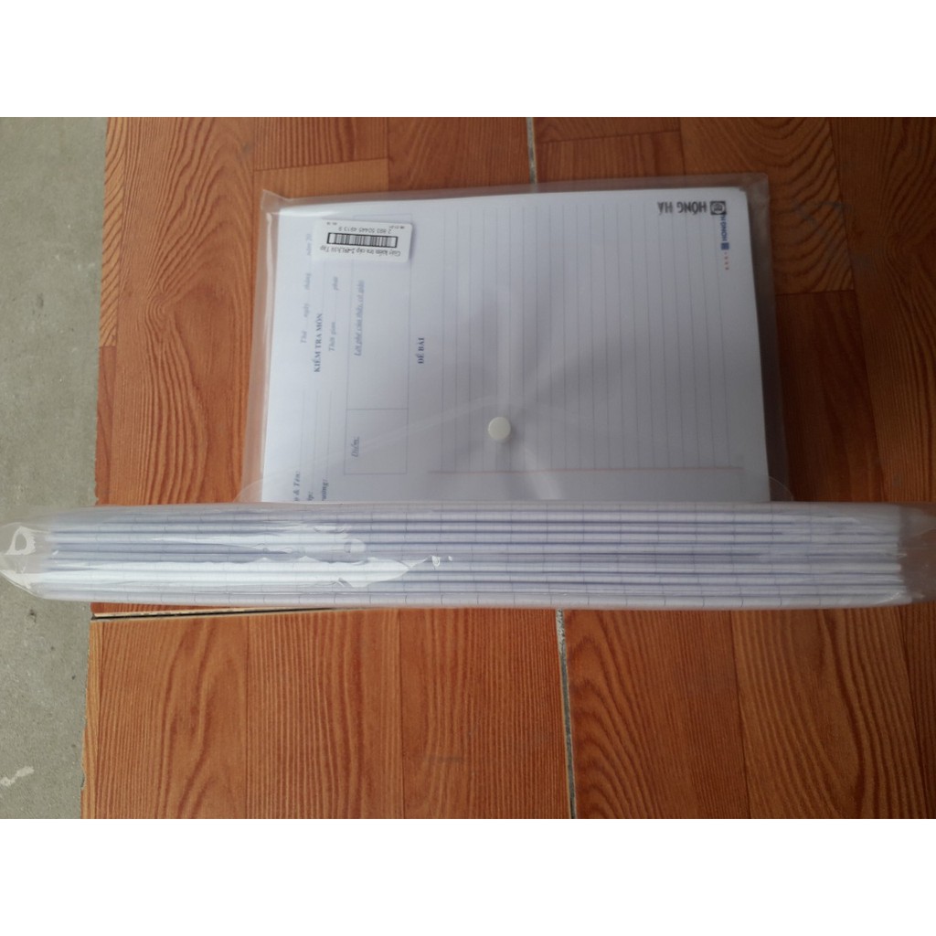 10 Tập Giấy Kiểm Tra Cấp 1 Hồng Hà