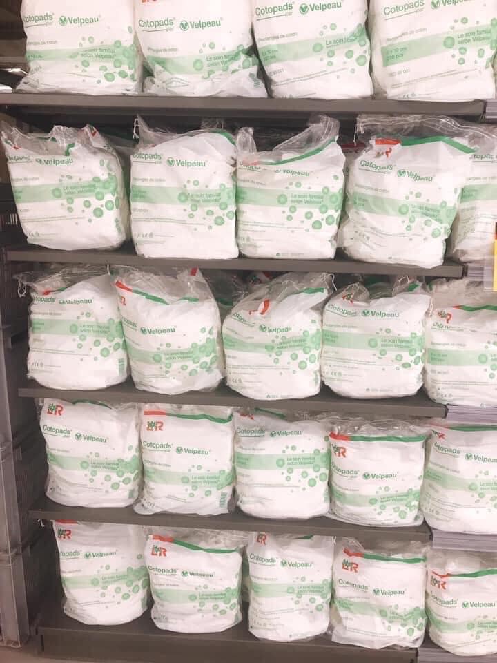 Bông Tẩy Trang Organic 500 Miếng
