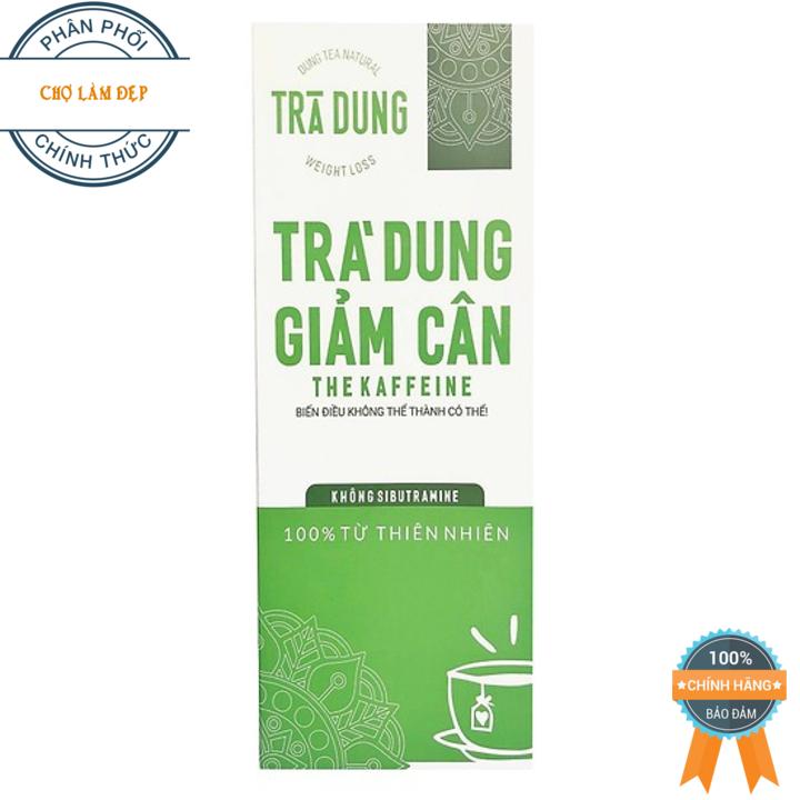 Trà giảm cân - Trà dung giảm cân The Kaffeine - 30 túi lọc