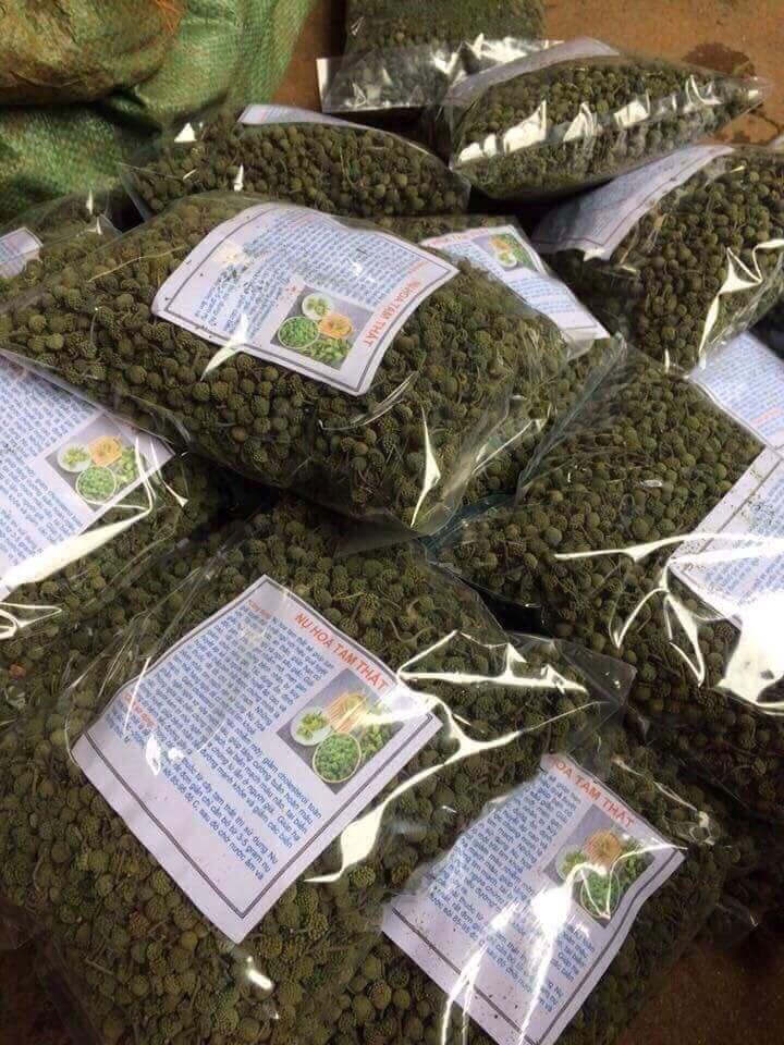500g nụ hoa tam thất hàng xịn loại 1, nụ tam thất cho các bác hay mất ngủ, suy nhược, giúp an thần, đẹp da, trắng da