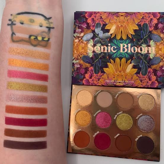 BẢNG PHẤN MẮT 12 Ô MÀU COLOURPOP SONIC BLOOM